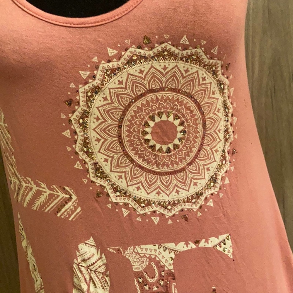 Social Teen Floral Tank Top - Picture 6 of 7